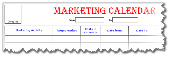 Top Three Tips for Your 2013 Marketing Calendar